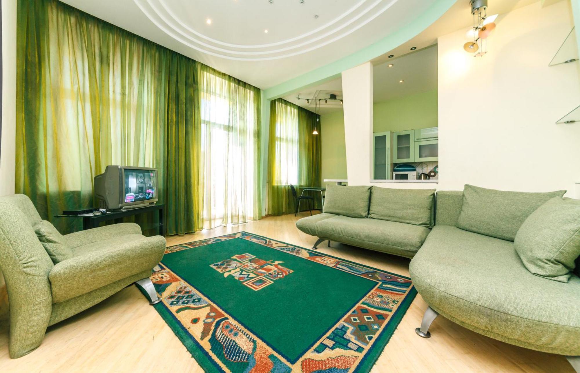Luxcenterapartment Kiev Bagian luar foto